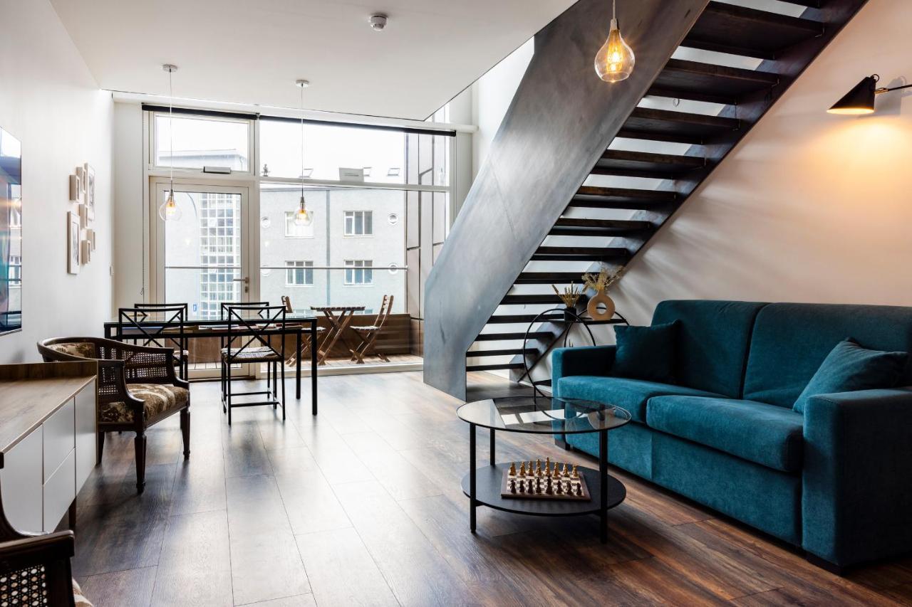 Loft-Style Duplex With Balcony In Downtown Reykjavik Apartment Exterior photo