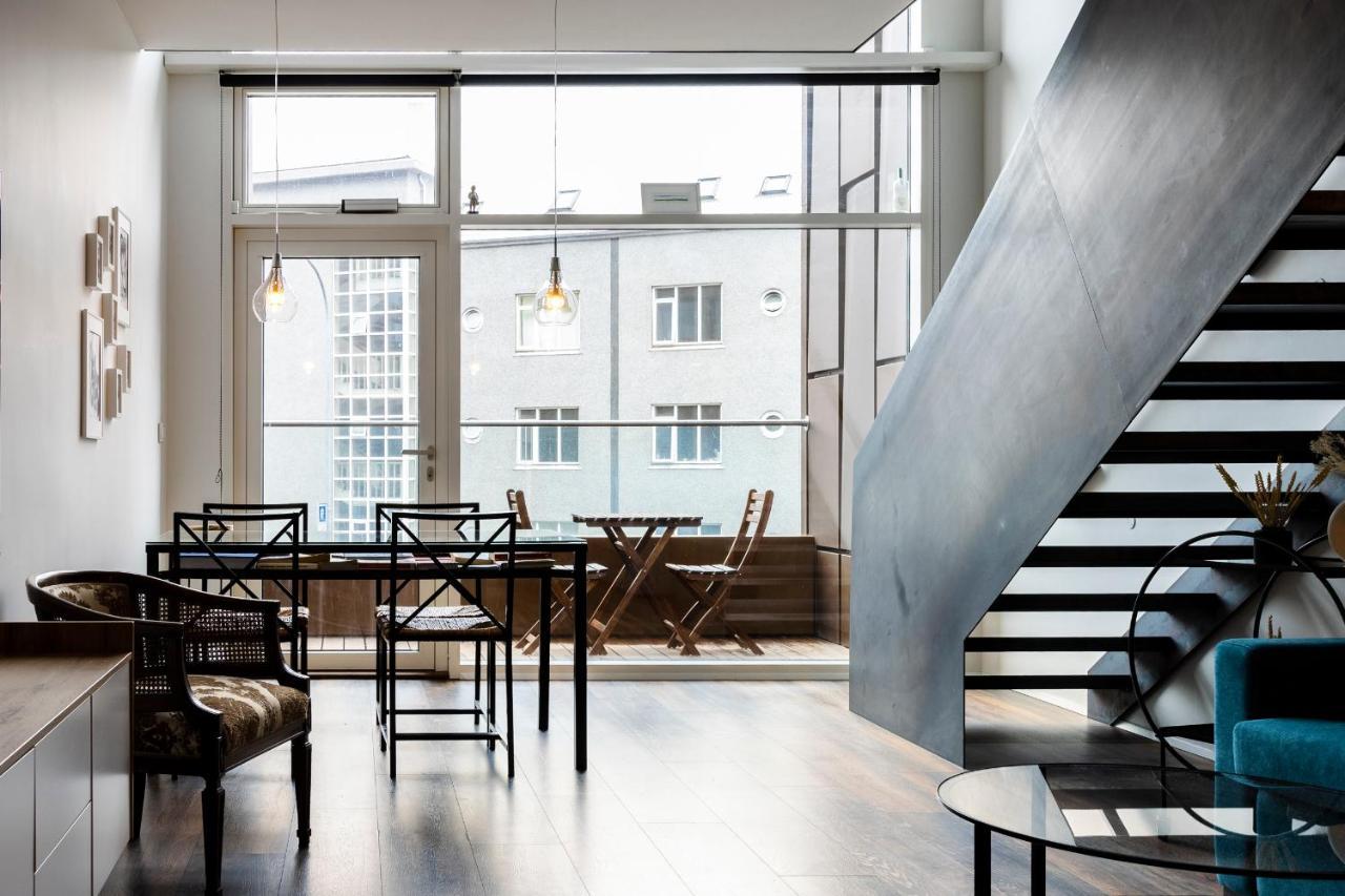 Loft-Style Duplex With Balcony In Downtown Reykjavik Apartment Exterior photo