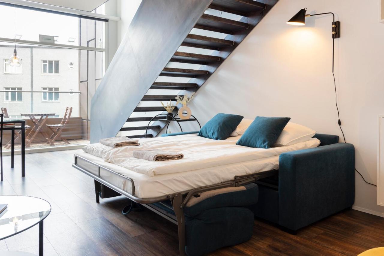 Loft-Style Duplex With Balcony In Downtown Reykjavik Apartment Exterior photo